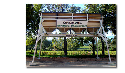 Palettes engrais passeron