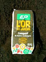 COMPOST DE FUMIERS ET D'ALGUES
